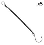 Cadena de seguridad de PVC x5 piezas