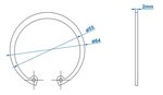 Circlip dia 60mm x10 piezas