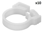 Abrazadera de manguera con cierre rapido 17–19 mm x10 unidades