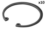 Anillo Seeger diametro 72 mm x10 unidades