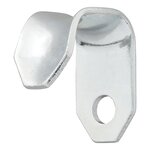 Gancho atornillable de metal 37 x 25 x 3 mm x5 unidades
