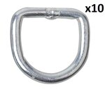 Anilla en D 10 mm x10 unidades