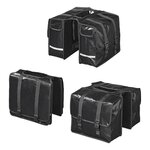 Alforja doble para bicicleta 40L impermeable