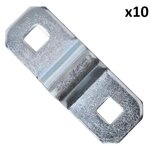 Soporte de montaje para anillo D de 10 mm x10 piezas