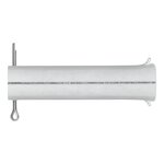 Eje para rueda jockey 60 mm x10 piezas