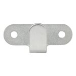Gancho metalico 65x27 mm curvado x10 piezas