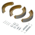 Juego de zapatas de freno compatible con BPW 2304-7 – 230x40 mm