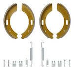 Juego de zapatas de freno compatible con BPW 2304-7 – 230x40 mm