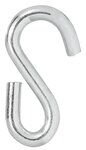 Goma elastica 300 mm con gancho en S x4 piezas