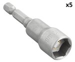 Adaptador de 13 mm con iman para taladro inalambrico x5 piezas