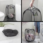 Bolsa de lavanderia plegable 34 x 34 x 57 cm