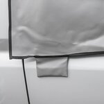 Cubierta de ventana gris para Fiat Ducato X250 desde 06-2006 hasta 2014