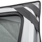 Cubierta de ventana gris para Fiat Ducato X250 desde 06-2006 hasta 2014