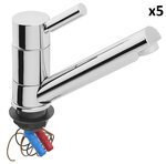 Grifo mezclador Keramik Trend E diametro 33 mm cromo x5 unidades