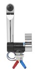 Grifo mezclador Mono-Mix Style 2005 12V diametro 27 mm cromo/negro x5 unidades