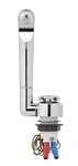 Grifo mezclador ceramico Samba diametro 33 mm cromo x5 unidades