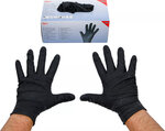 Caja de guantes desechables nitrilo con extra agarre talla XL 100 piezas