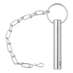 Pasador de bloqueo con cadena diametro 14,3 mm