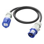Cable alargador CEE 150 cm 3x1,5 mm²