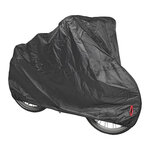 Funda protectora negra para 1 bicicleta