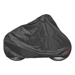 Funda protectora negra para 1 bicicleta