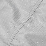 Funda protectora gris para 1 bicicleta (ripstop)