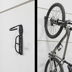 Soporte de pared para 1 bicicleta – juego de 2 unidades