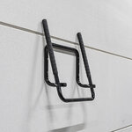 Soporte de pared plegable para 1 bicicleta