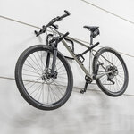 Soporte de pared plegable para 1 bicicleta