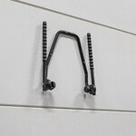 Soporte de pared ajustable para 1 bicicleta