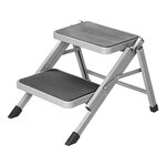 Escalon plegable de 2 peldanos