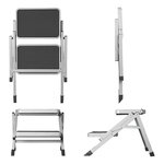 Escalon plegable de 2 peldanos