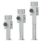 Soporte 60x60 mm abatible SF60 D85 SW19 360-595 mm 1350 kg