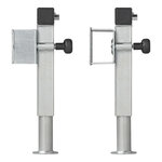Pata de soporte 60x60 mm abatible SF60 D85 SW19 410-655 mm 1300 kg