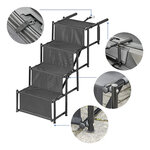 Escalera para perro plegable