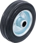 Rueda de caucho macizo llanta de acero Ø 100 mm