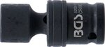 Llave de impacto articulada entrada 12,5 mm (1/2) 17 mm
