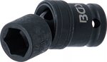 Llave de impacto articulada entrada 12,5 mm (1/2) 17 mm