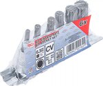 Juego de puntas de vaso entrada (1/4) dentado multiple interior (para XZN) M4 - M12 6 piezas