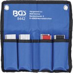 Juego de protector de mandibula de banco de 8 piezas, 100 mm