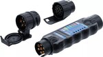 Comprobador de remolques, vehiculos 7, 13 polos