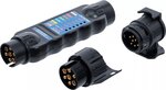 Comprobador de remolques, vehiculos 7, 13 polos