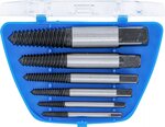 Juego de extractores de tornillos tamano 1 - 6, 6 piezas