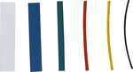 Surtido de fundas termorretractiles de colores 100 piezas