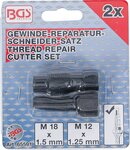 Herramienta de reparacion de roscas de sondas Lambda M18 x 1,5 mm M12 x 1,25 mm 2 piezas