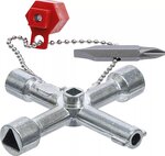 Llave multiuso para paneles