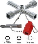 Llave multiuso para paneles