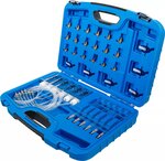 Medidor de flujo de common rail con 24 adaptadores