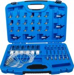 Medidor de flujo de common rail con 24 adaptadores