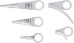 Juego de cuchillas para sacalunas neumatico para BGS 3218, 9291 5 piezas